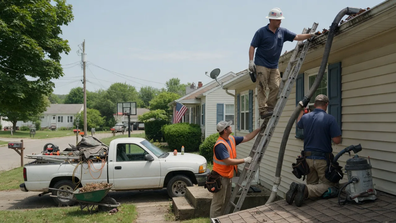 Gutter Installation in Moatsville, WV near me